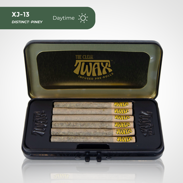 TWAX XJ-13 Mini Infused Preroll 6-Pack The Clear