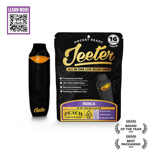 Peach Crescendo Live Resin AIO Jeeter