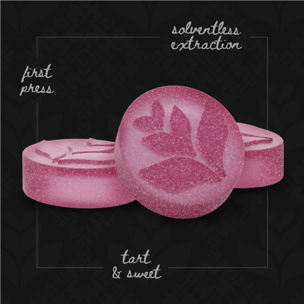 FloraCal Pink Lemonade Live Rosin Gummy Candy Edible, 100mg, 10pk - image 2