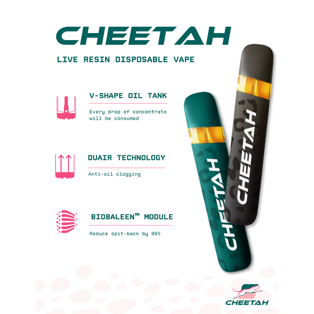 Cheetah Garlic Reserve - Celtic Green Live Resin All-In-One Vape, 2g - image 2