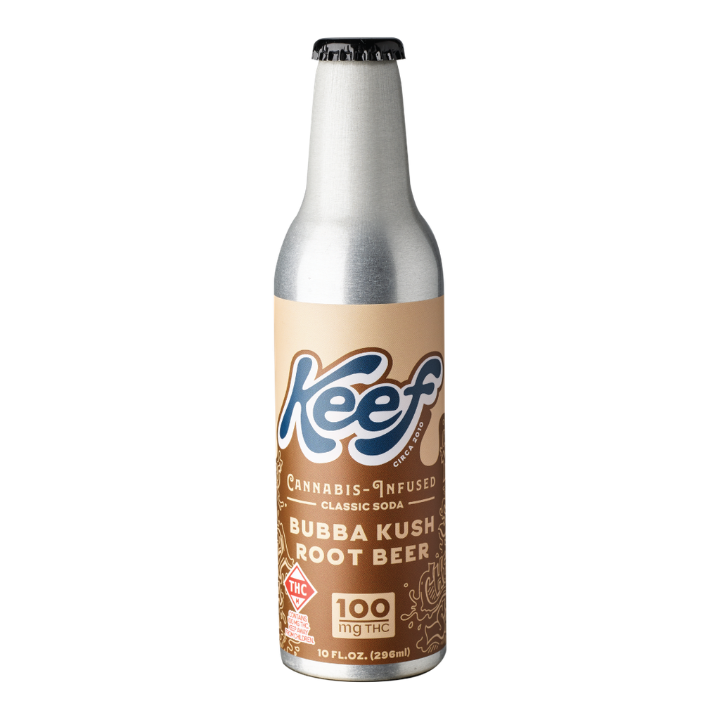 KEEF Root Beer Soda Beverage Edible, 100mg, 1pk - image 2