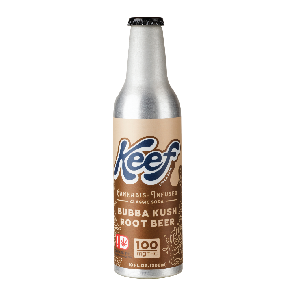KEEF Root Beer Soda Beverage Edible, 100mg, 1pk - image 3