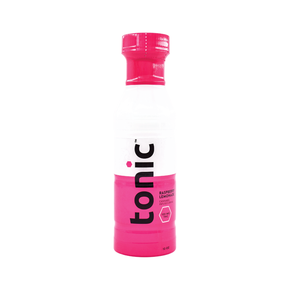 Tonic Raspberry Lemonade Drink Beverage Edible, 100mg, 1pk
