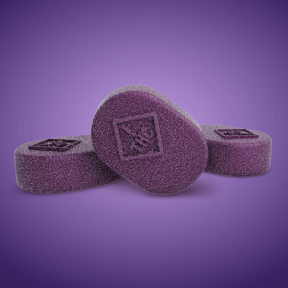 Wonder Sleep Plum 1:1:1 CBD:CBN:THC Gummy Candy Edible, 100mg, 20pk - image 2