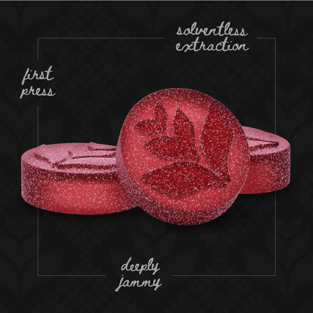 FloraCal Wild Berry Live Rosin Gummy Candy Edible, 100mg, 10pk - image 2