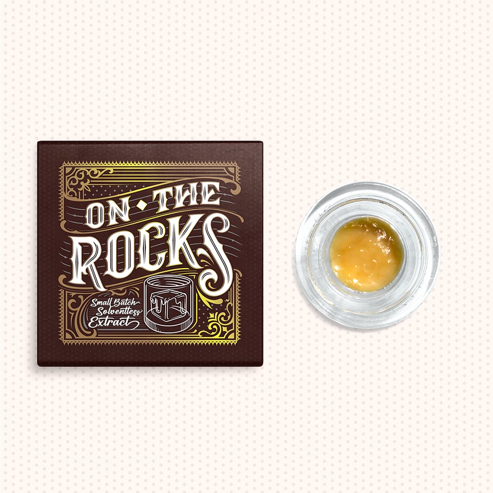 On The Rocks Guava Casquitos Badder 1g Live Rosin