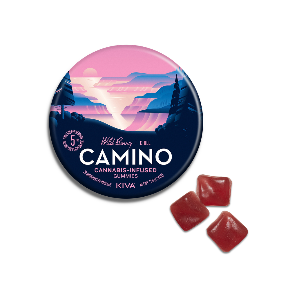 Camino Wild Berry Gummies 100mg 20pk
