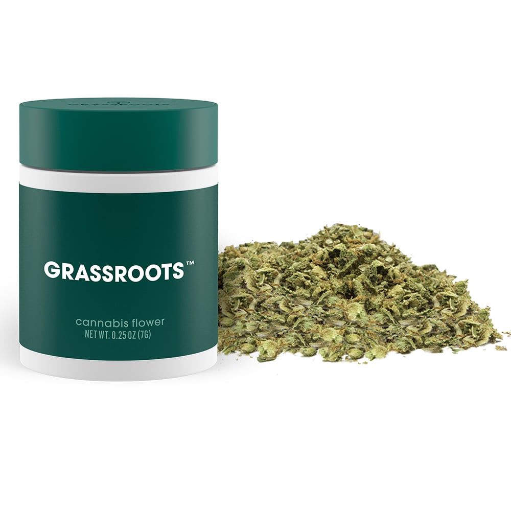 Grassroots Zesty Garlic Cookies Ground Flower, 14g - image 2