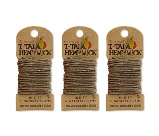 Rolled Hemp Wick product