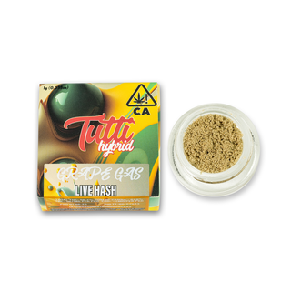 Grape Gas Live Hash Tutti