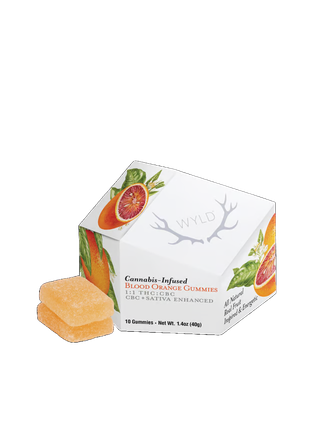 Blood Orange 1:1 THC:CBC Gummies WYLD