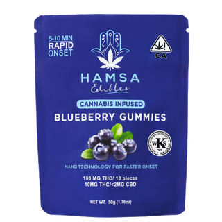 Blueberry Gummies Hamsa
