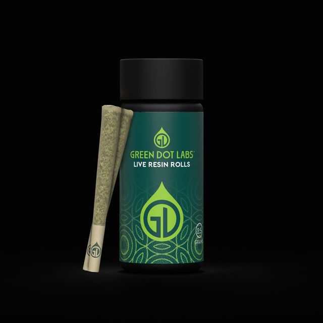 Reba Jam + Reba Jam Infused Preroll 5-Pack Green Dot Labs