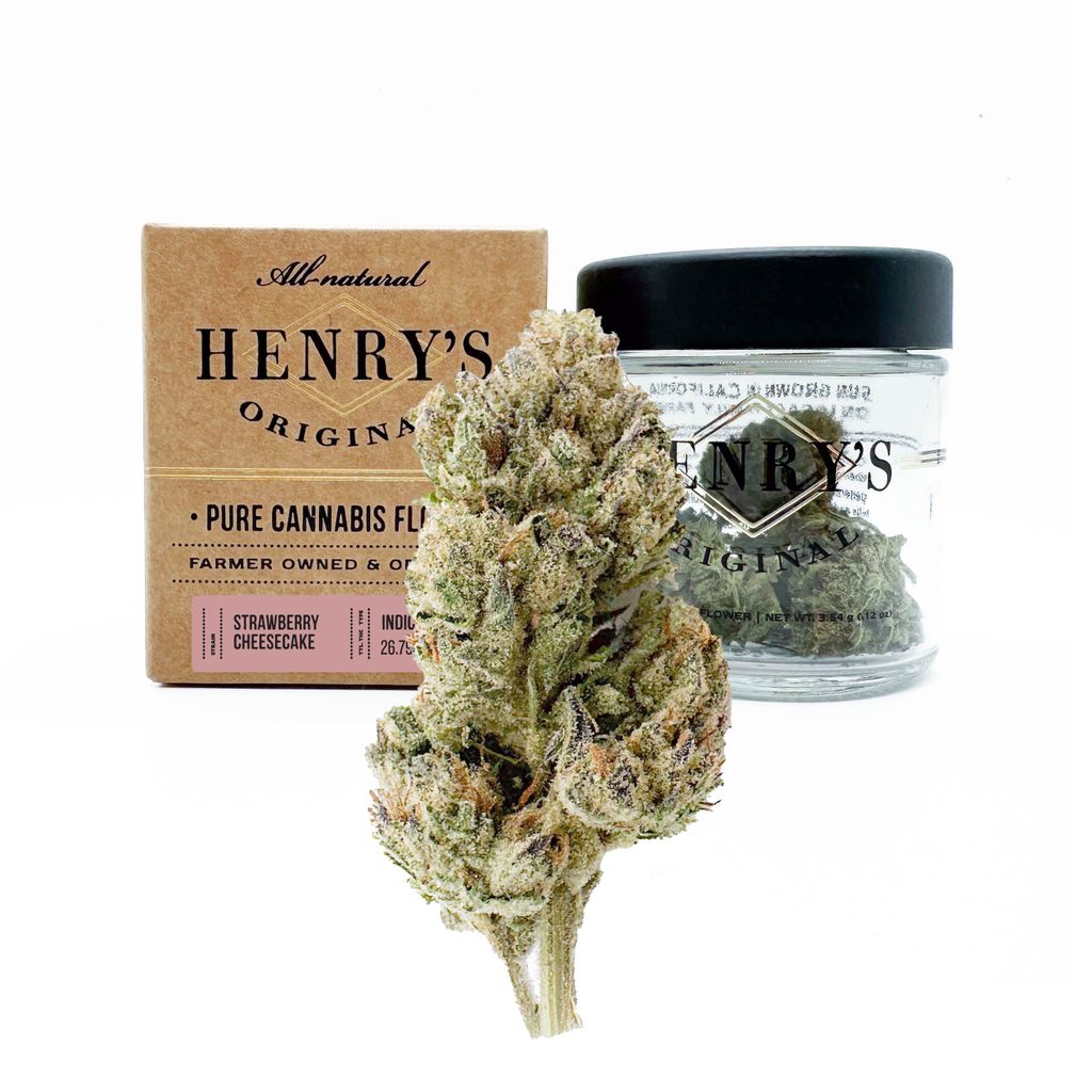 Henry's Original: Strawberry Cheesecake
