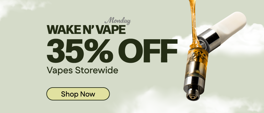 Wake N' Vape Monday - 35% Off Vapes Storewide