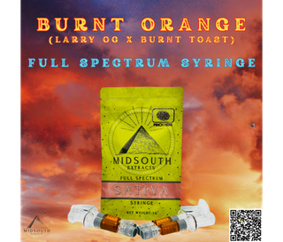 Syringe | Burnt Orange |  Mid South Extracts