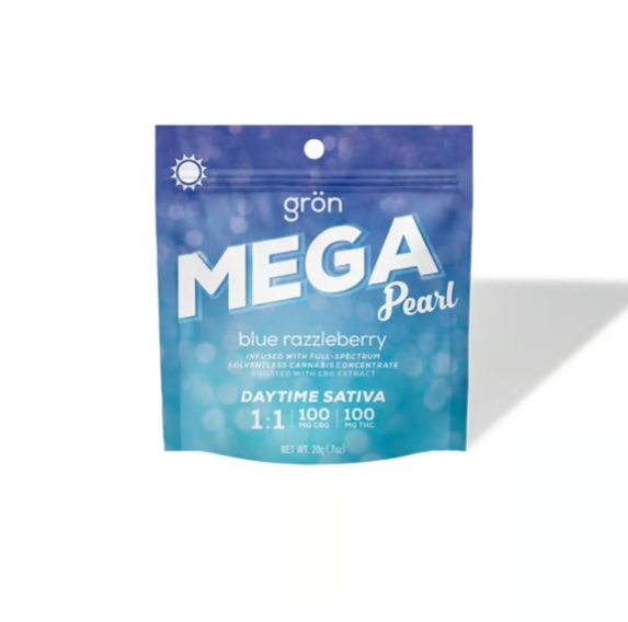 Blue Razzleberry 1:1 CBG:THC Grön Blue Razzleberry 1:1 CBG:THC Grön
