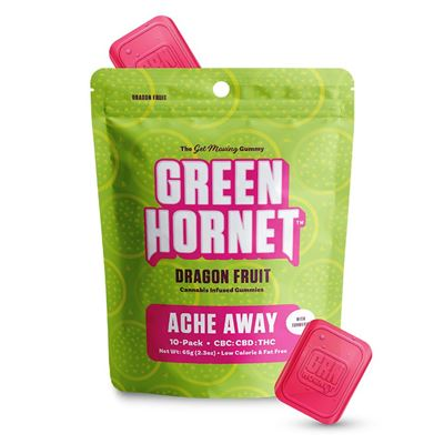 Gummies | Ache Away | Dragon Fruit | THC:CBC:CBD