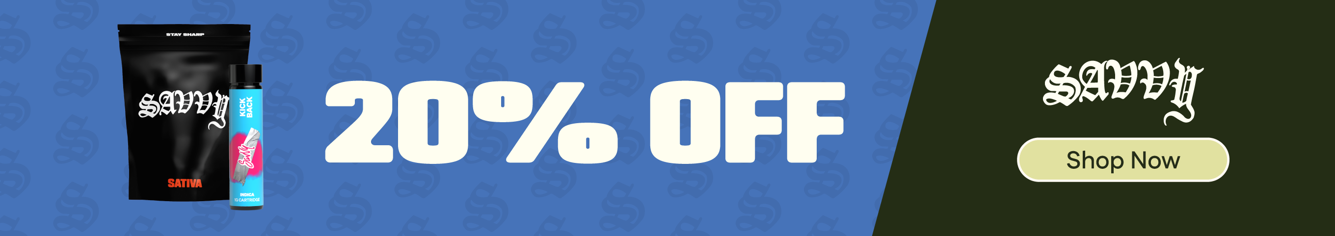 20% OFF Savvy