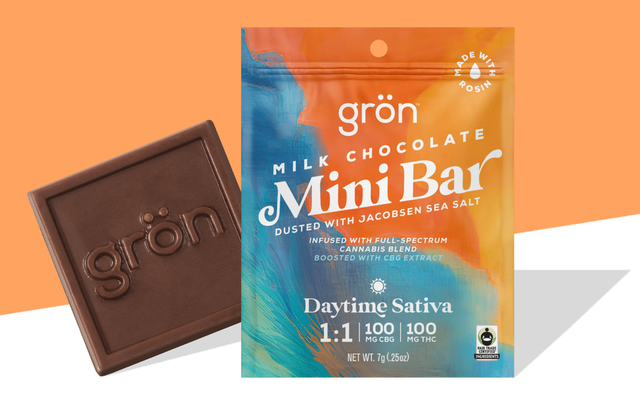 Milk Chocolate 1:1 CBG:THC Grön Milk Chocolate 1:1 CBG:THC Grön