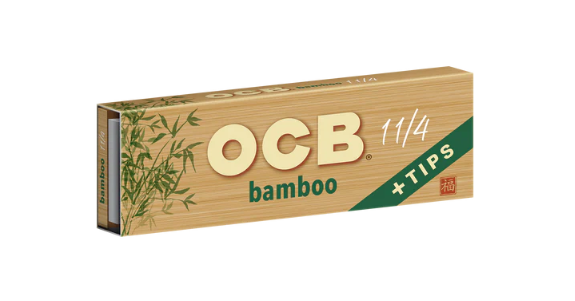 Bamboo 1 1/4" Papers + Tips OCB