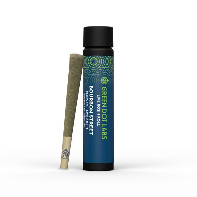 5150 TK + Lemon Grinder Infused Preroll Green Dot Labs