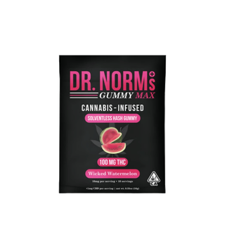 Watermelon Solventless Hash Gummy Dr. Norm's