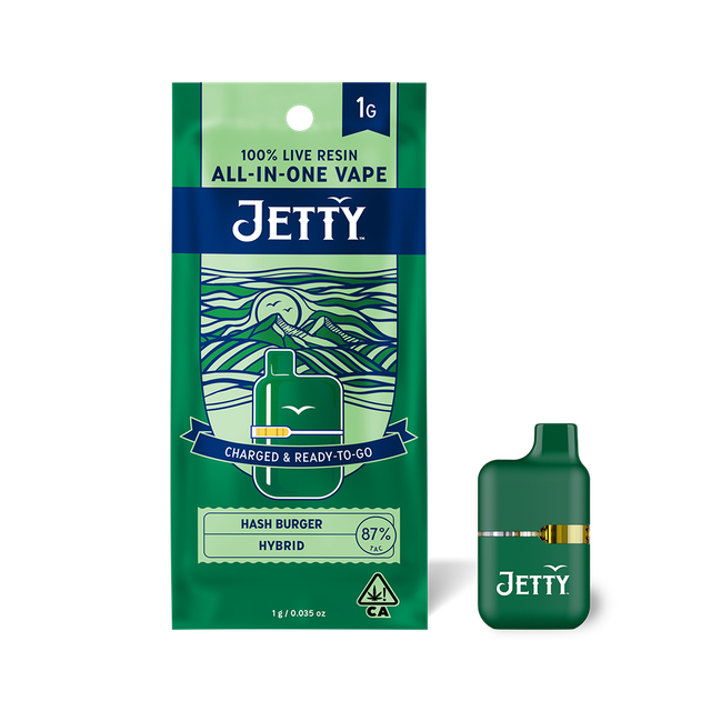 Hash Burger Live Resin AIO Jetty Extracts