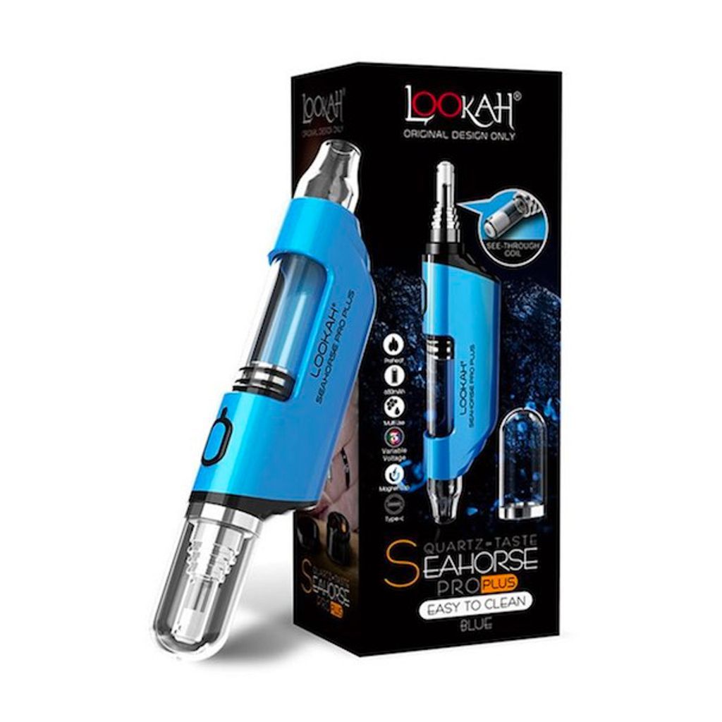 Lookah Seahorse Pro Plus Vaporizer, Blue