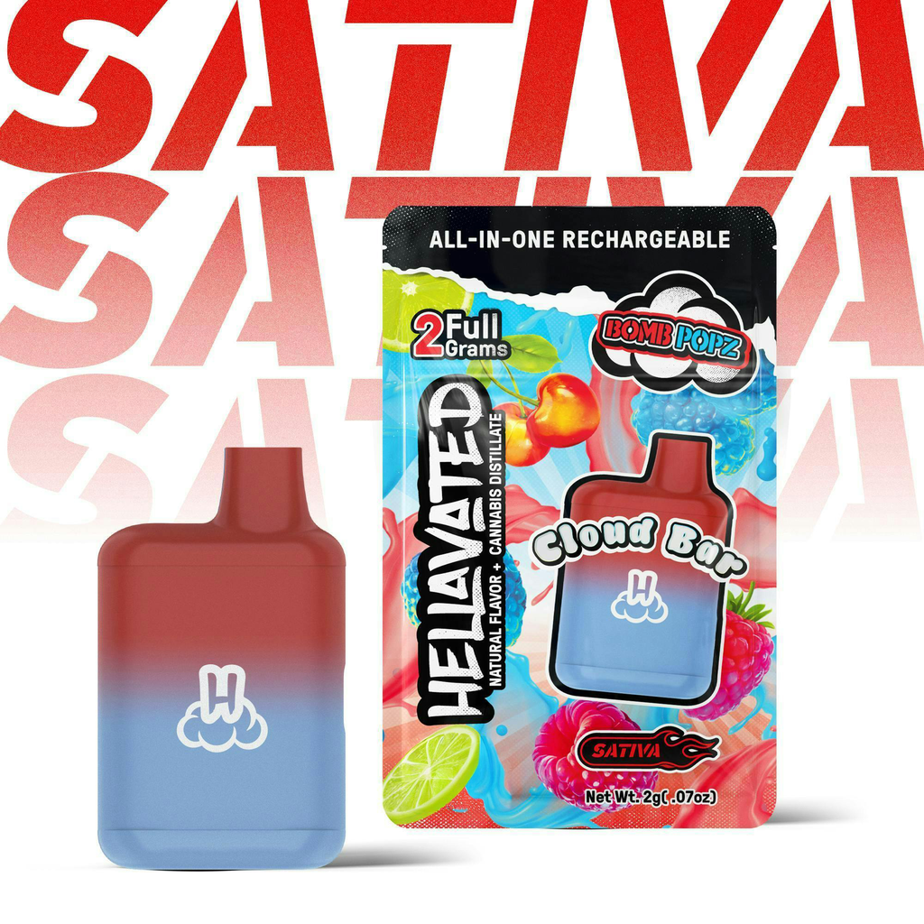 Buy Bomb Popz 2g Cloud Bar Disposable | 2g | Hellavated | Cannabis Maplewood Buy Bomb Popz 2g Cloud Bar Disposable | 2g | Hellavated | Cannabis Maplewood