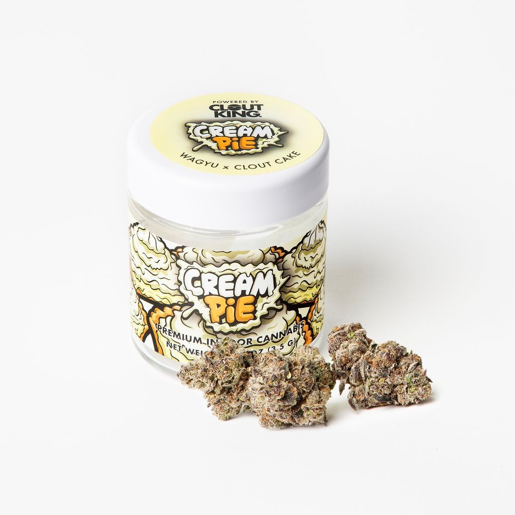 Clout King Cream Pie Flower, 3.5g