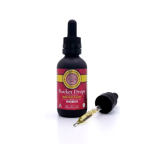 Rocket Drops 3:2:1(CBG:THCV:THC) Full Spectrum RSO
