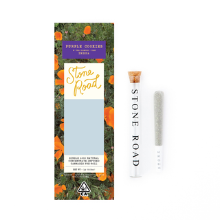 Purple Cookies Hash & Diamond Infused Stone Road