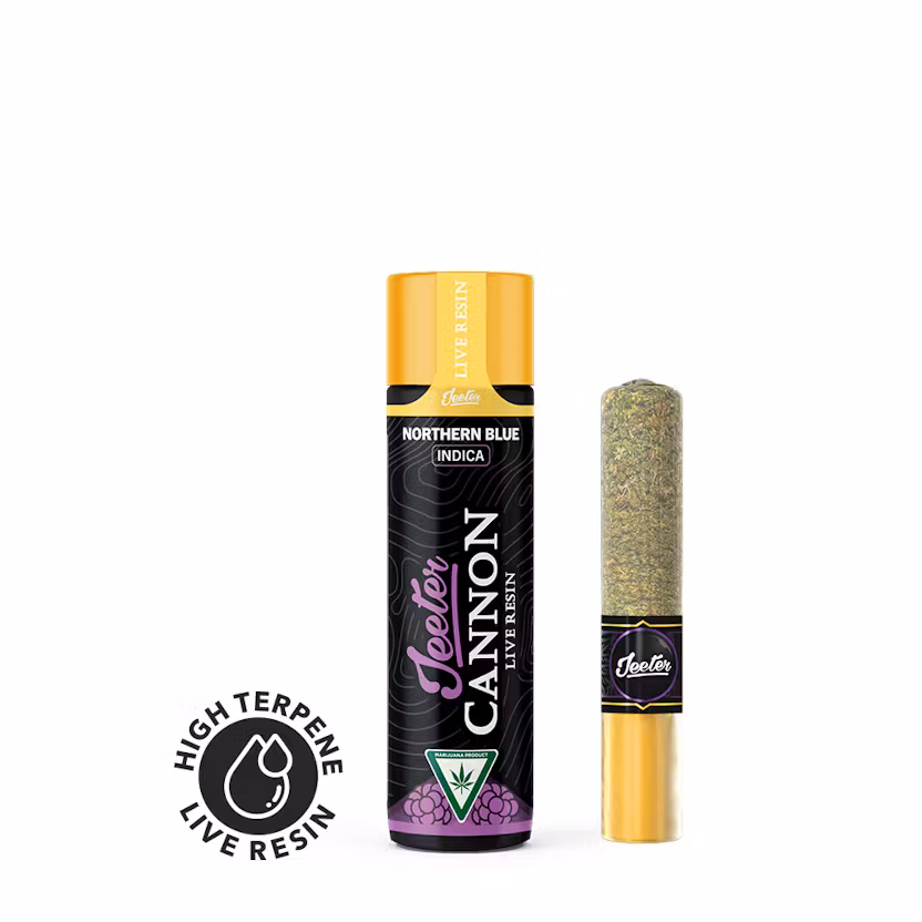 Northern Blue Live Resin Baby Cannon Jeeter