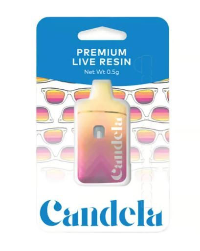 Rainbow Sherbert Candela