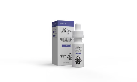Remedy Relax THC Tincture  Mary's Medicinals