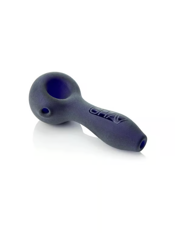 Sandblasted Spoon Blue