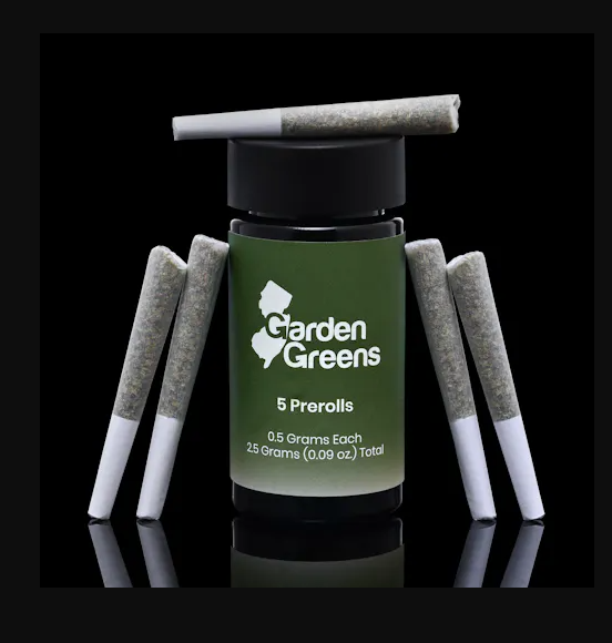 Double Deja Vu | 2.5G 5pk Pre-Rolls Garden Greens
