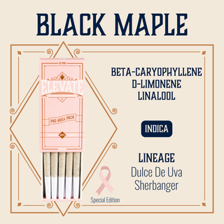 Pink Pins Black Maple Elevate