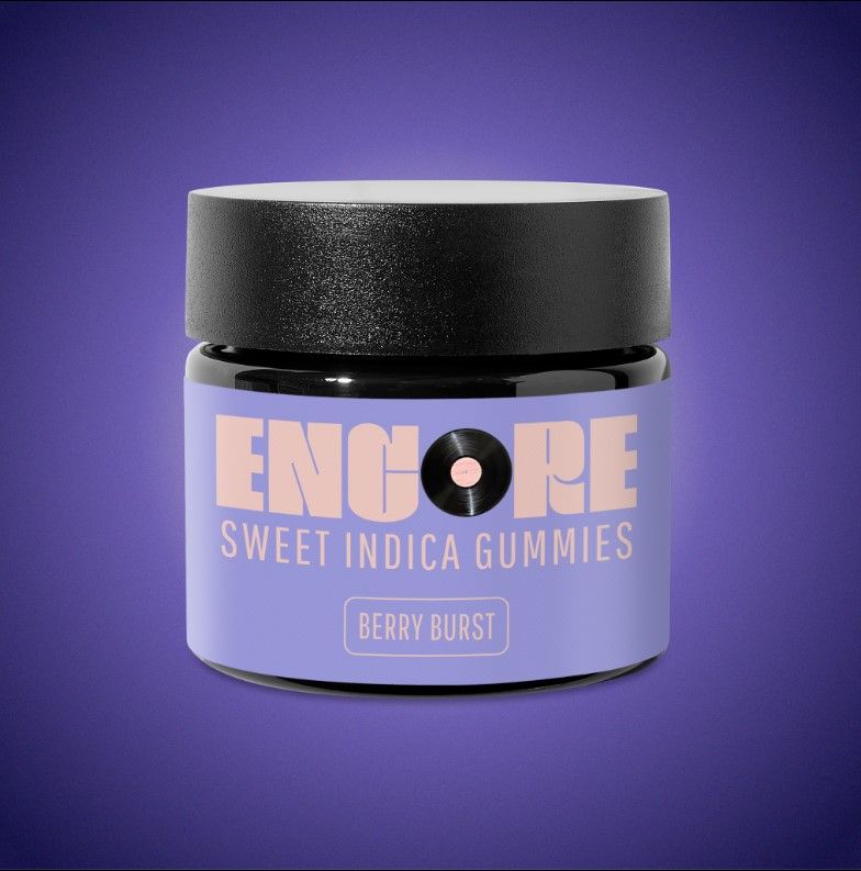 Encore Edibles Berry Burst Gummy Candy Edible, 50mg, 5pk