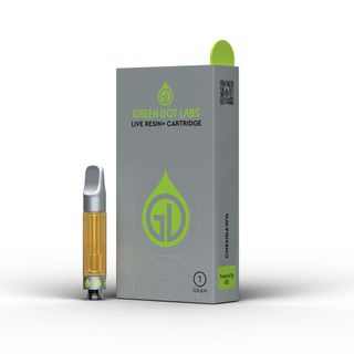 White Apple Rz Cartridge Green Dot Labs