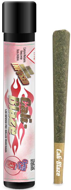 Cherry Cola Indica Infused Preroll Cali Blaze