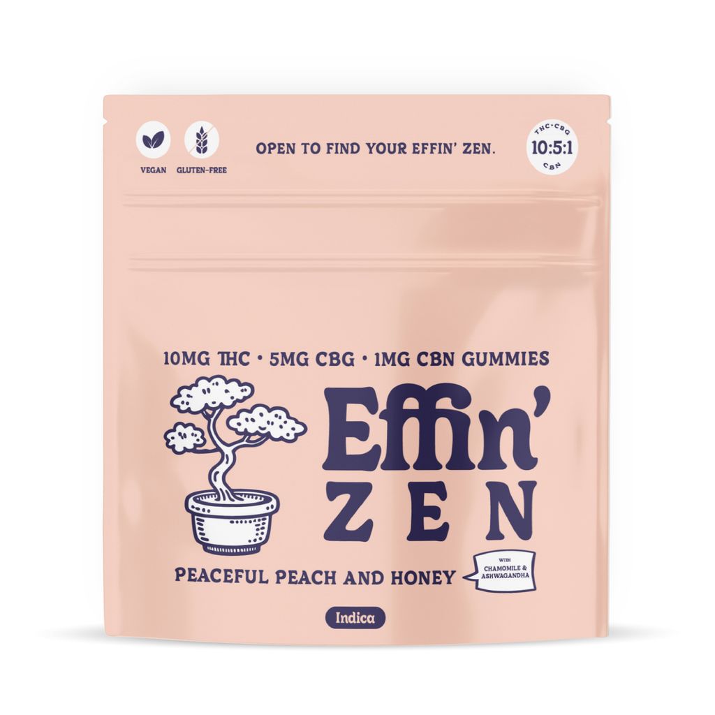 Zen Peaceful Peach & Honey 10:5:1 THC:CBG:CBN