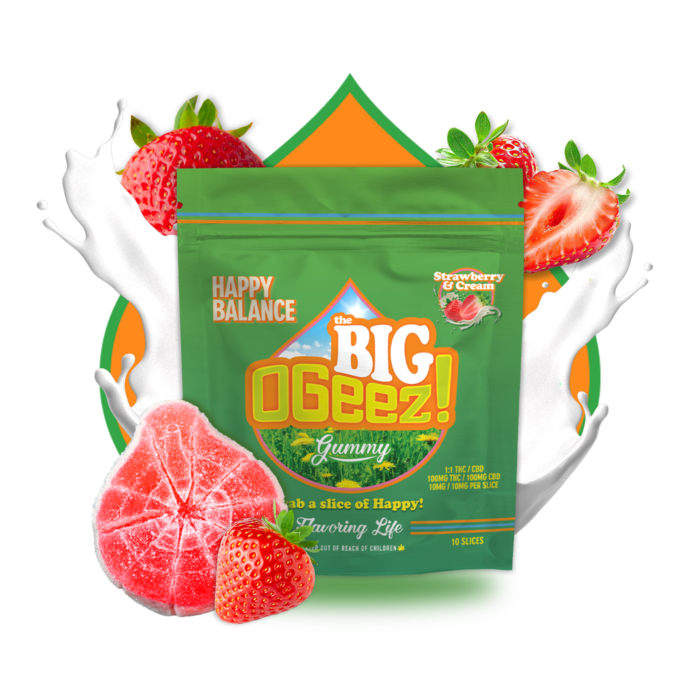 Happy Balance Strawberries Cream
