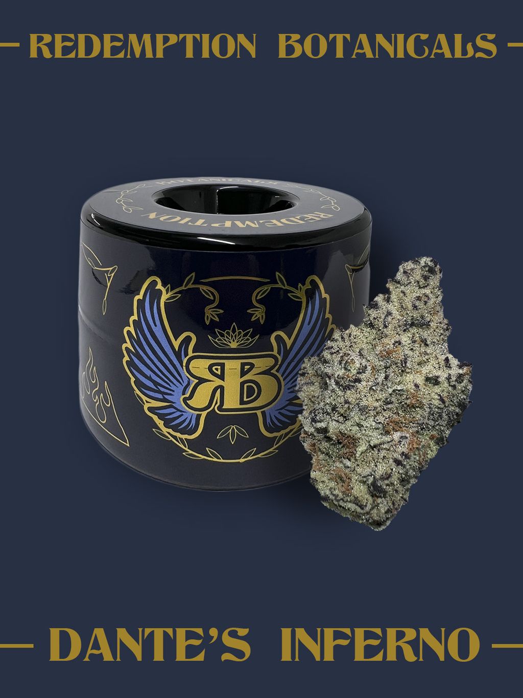 Redemption Botanicals Dante's Inferno #8 3.5g Flower