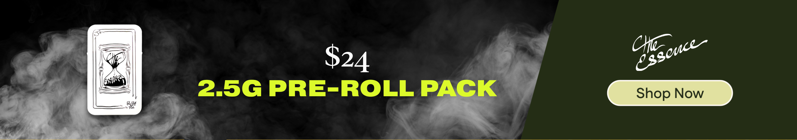 $24 (the) Essence 2.5G J's Pre-roll Multi-Packs