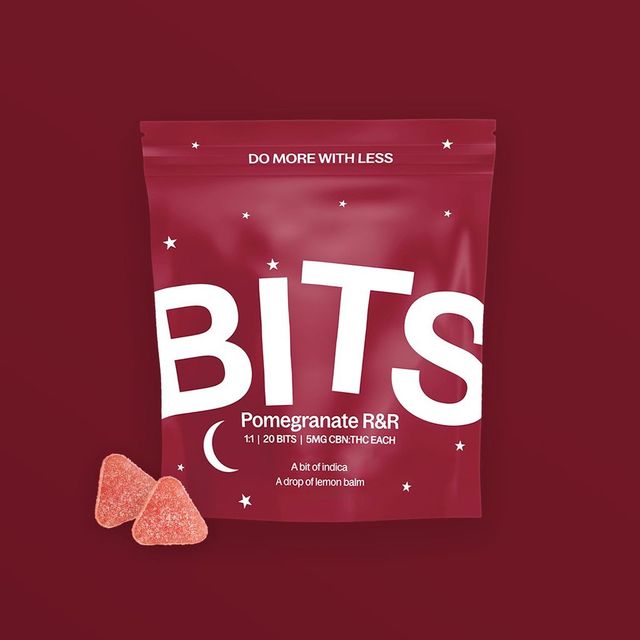 Pomegranate R&R 1:1 CBN/THC Bits Pomegranate R&R 1:1 CBN/THC Bits