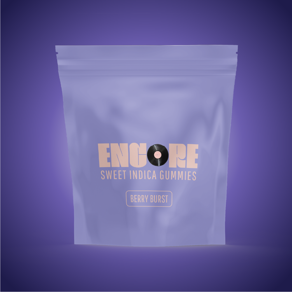Encore Edibles Berry Burst Gummy Candy Edible, 100mg, 10pk