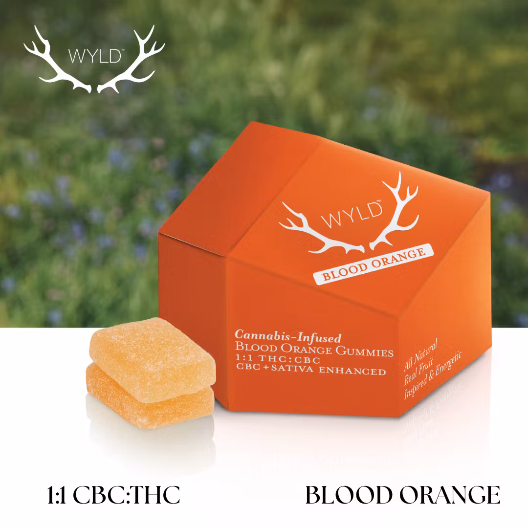 Blood Orange 1:1 THC:CBC Gummy product