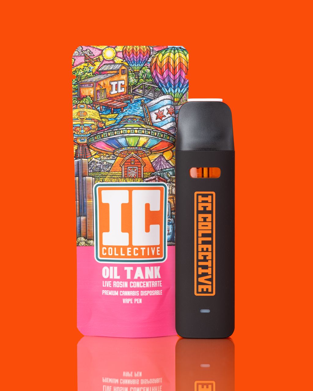 one tank vapes Cylinder Vapes Disposable One Tank 40K Disposable Vape | Made in USA Binoid  Premium Delta 8 THC 1G Disposable Vape Pen main image 0